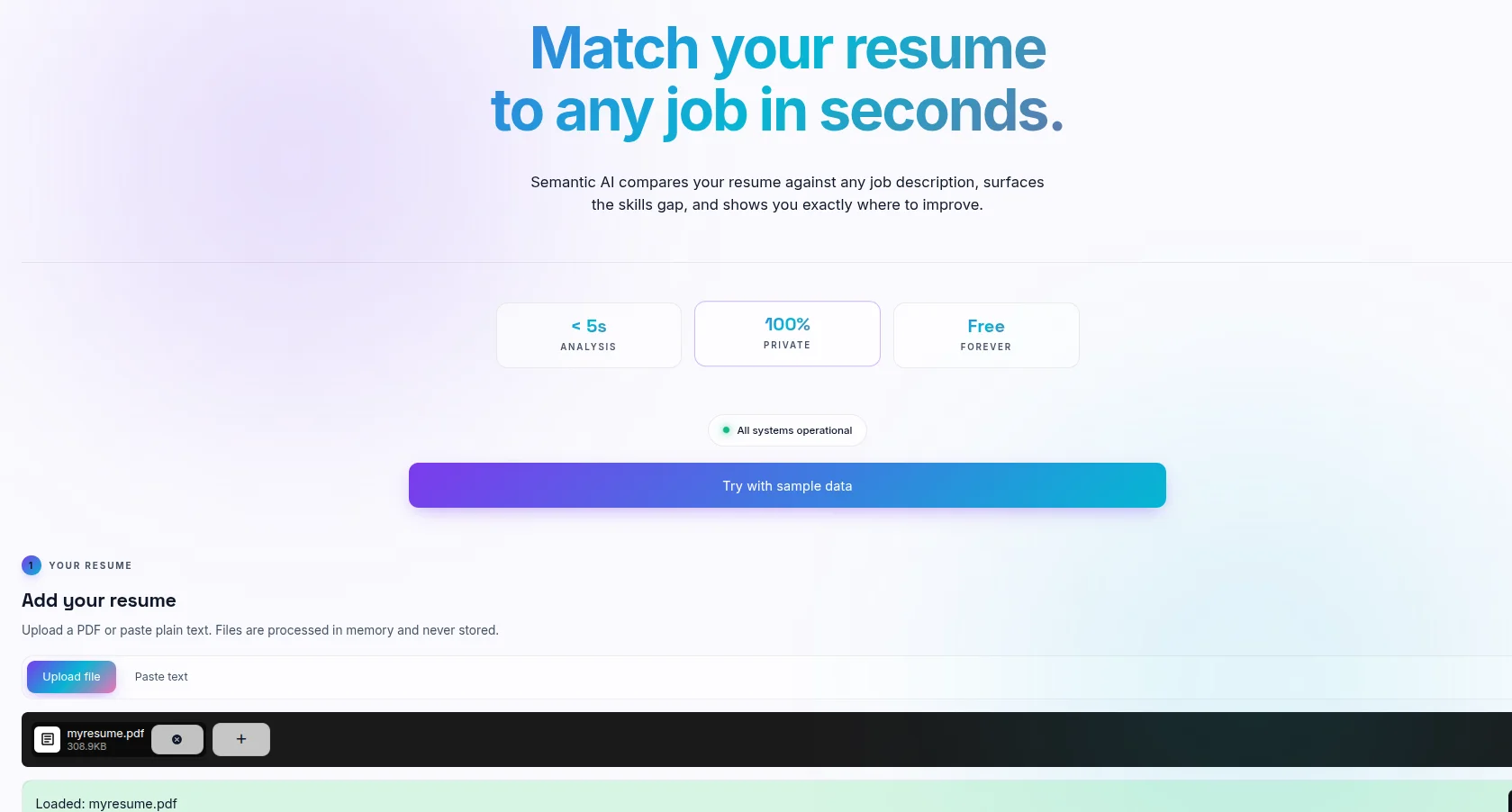 AI Resume-Job Matcher