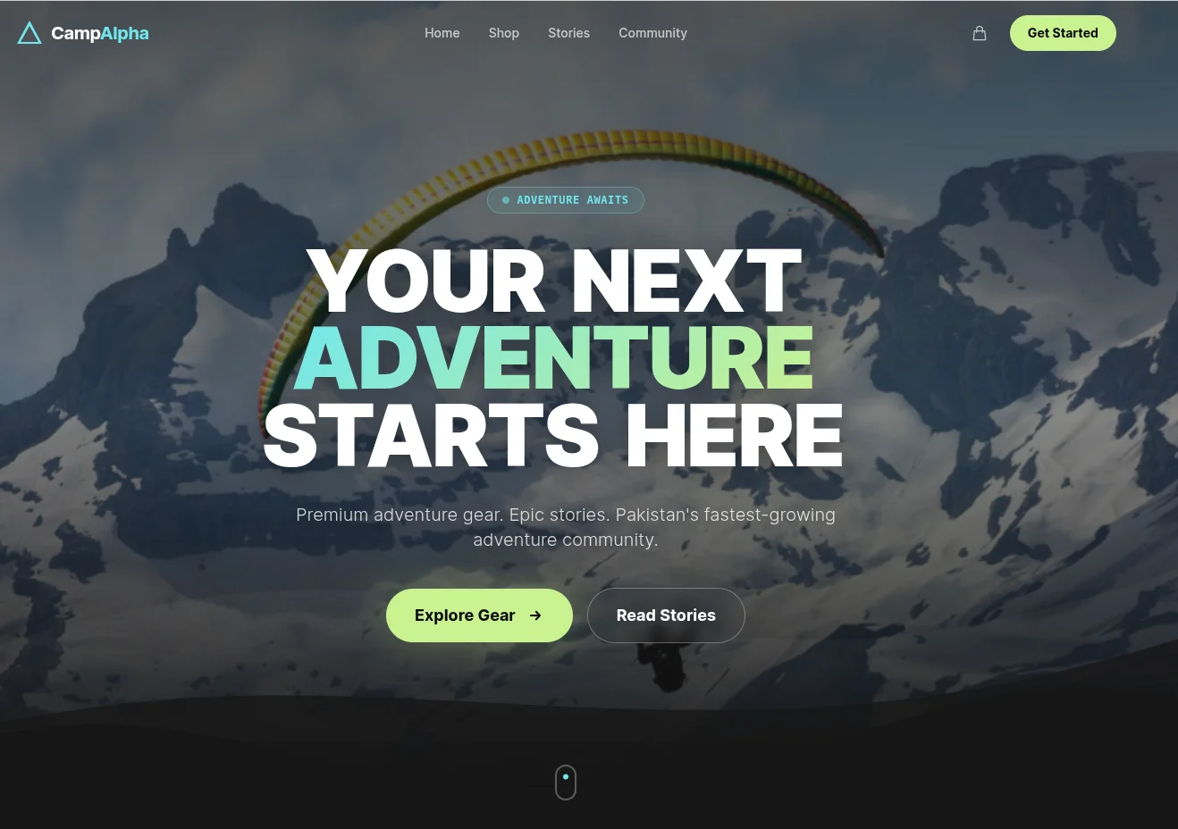 CampAlpha — Adventure Sports Marketplace