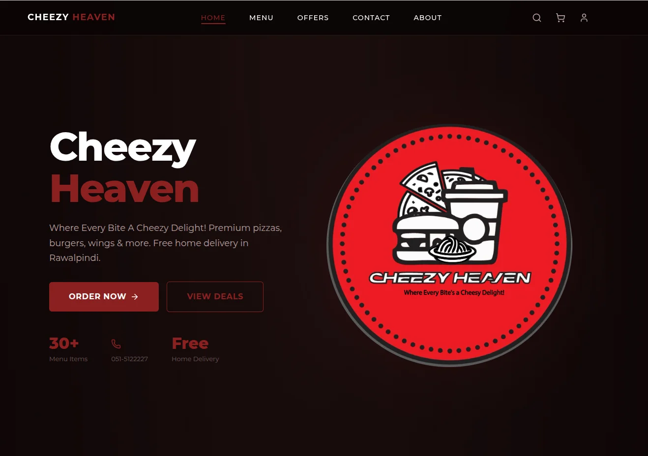 Cheezy Heaven — Pizza Delivery